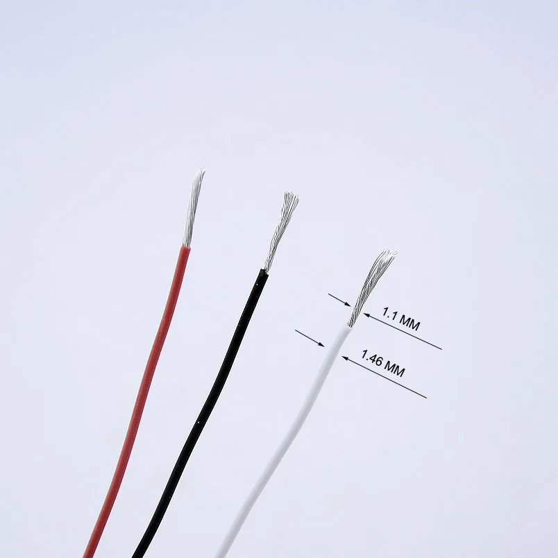 【Made in Korea】  PTFE Oxygen Free Copper Silvering  Wire For Electric Guitar Bass