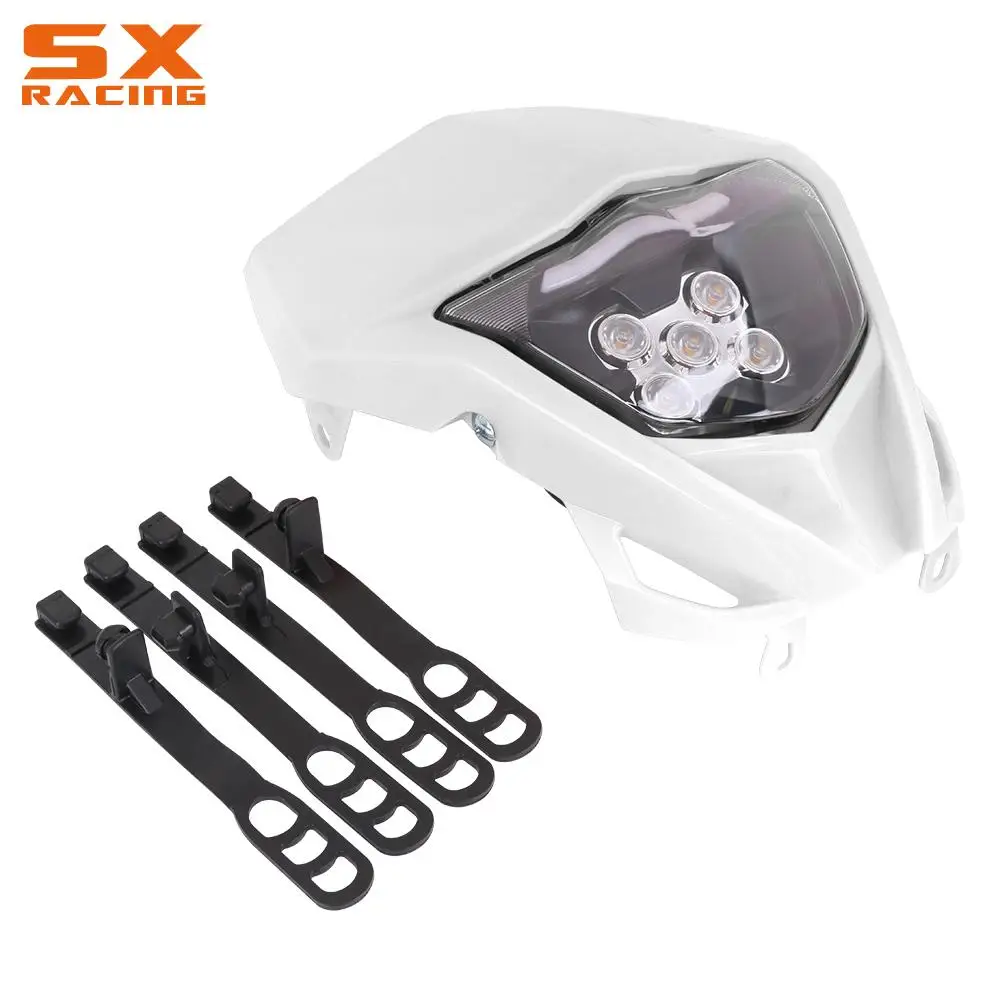 Motorcycle New LED Headlight Headlamp Head Lamp Light For Yamaha YZ WR 80 85 125 200 250 250F 250FX 300 350 400 426F 450F YZ125