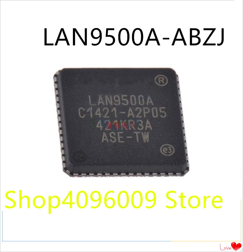 

NEW 10PCS/LOT LAN9500A-ABZJ LAN9500A LAN9500 QFN-56