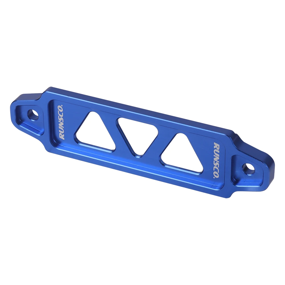 Aluminium Billet Auto Batterie Tie Down Befestigen Halterung Halter Klammer Für Honda Civic ACURA INTEGRA Blau Rot Gold Grün Schwarz 145mm – Detail 16
