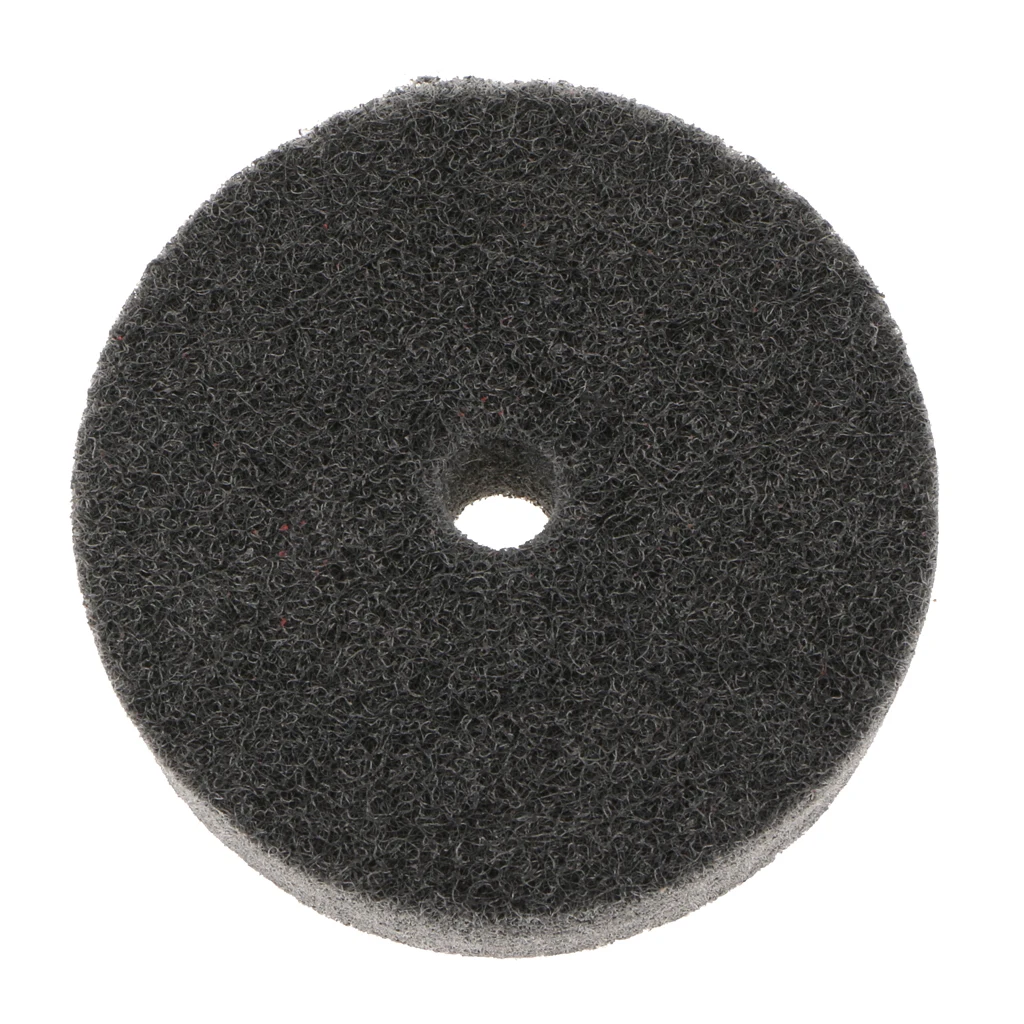 Grey 3'' Nylon Fiber Wheel Replacement Grinding Wheel for Bench Grinder