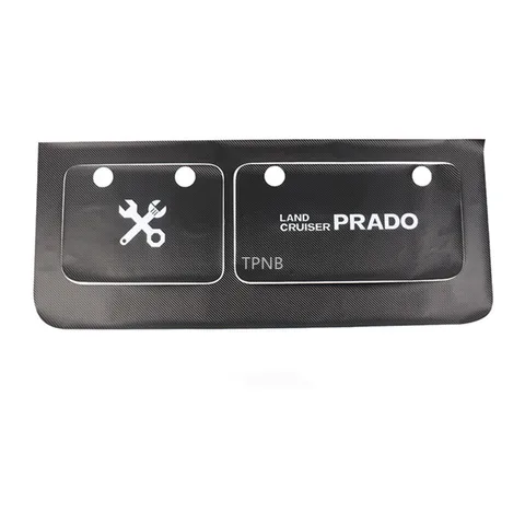 Накладка на заднюю дверь для Toyota Land Cruiser Prado 150, J15, 2010, 2011, 2012, 2013, 2014, 2015, 2016, 2017, 2018, 2019, 2020, аксессуары