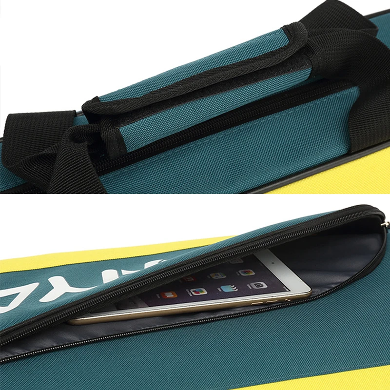 2024 Squash Badminton Racket Bag Big Tennis Bag Lightweight Waterproof Badminton Backpack For 3 Tennis Racket Outdoor Trainning