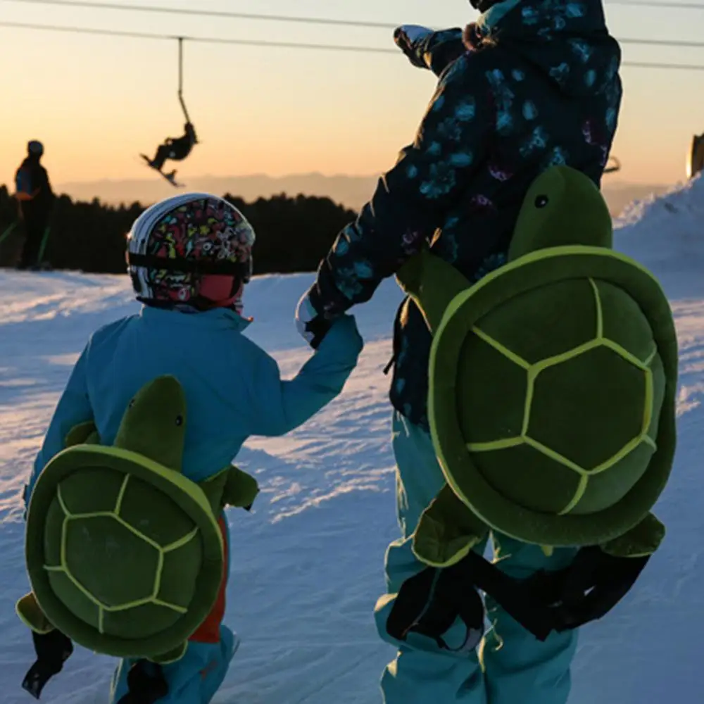 Cute Turtle Ski Hip Protector Shockproof Hip Protection Cushion Kids Adult Roller Skating Ski Hip Protection Cushion Pad