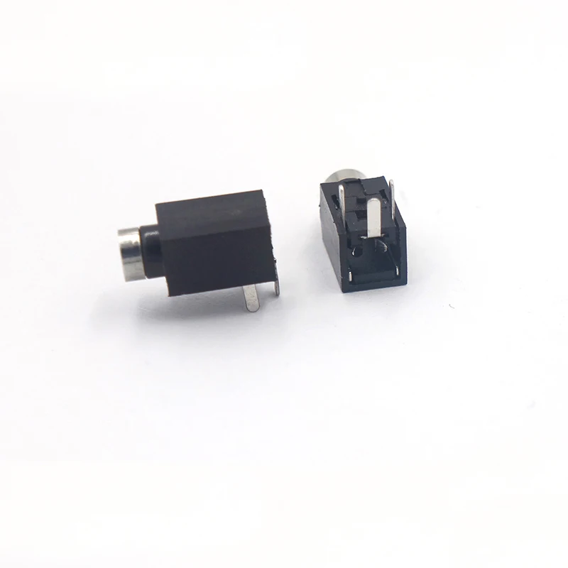 10Pcs PJ-210 DC Power Socket Connector แหล่งจ่ายไฟหญิงเชื่อมต่อแจ็ค3pin PJ210