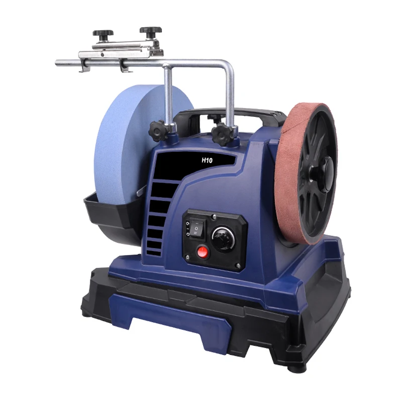 10inch Low-speed Water-cooled Knife Sharpener 200W Household Small Scissors Engraving Knife Kitchen Knife Polishing Machine H10