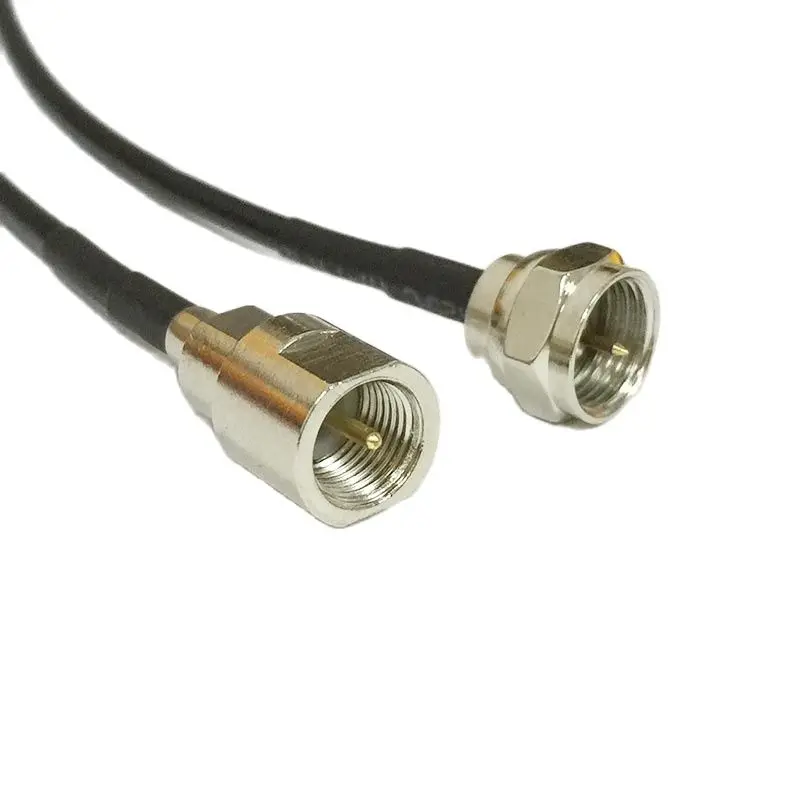 New Modem Coaxial Cable F Male Plug Connector Switch FME Male Plug Connector RG174 Cable Pigtail 20CM 8