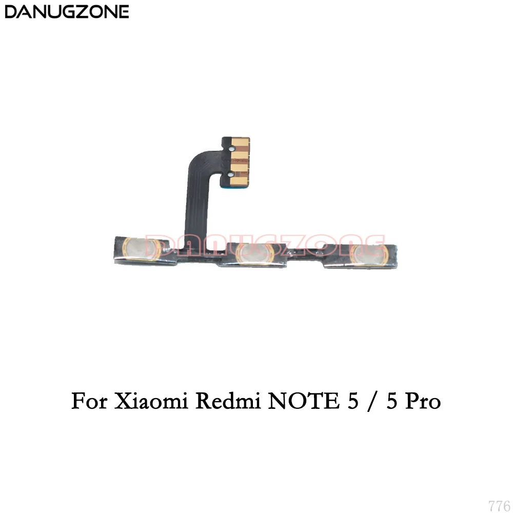 Power Button On / Off Volume Mute Switch Button Flex Cable For Xiaomi Redmi NOTE 7 5 PRO 6 5A / Redmi Y1 Lite