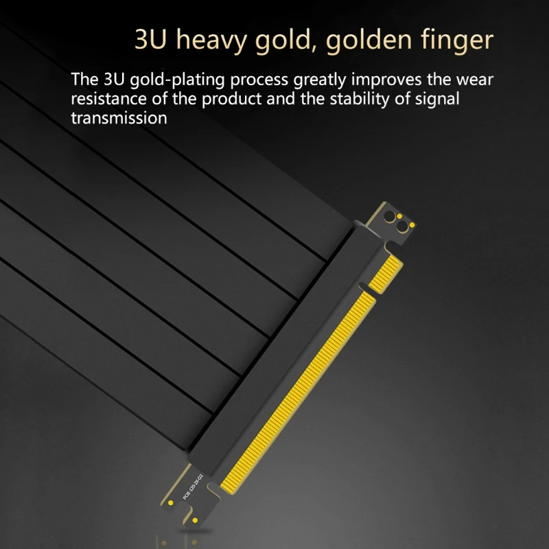 extensão para placa gráfica, velocidade, 5/10 pcie x16 riser, para gpu vertical