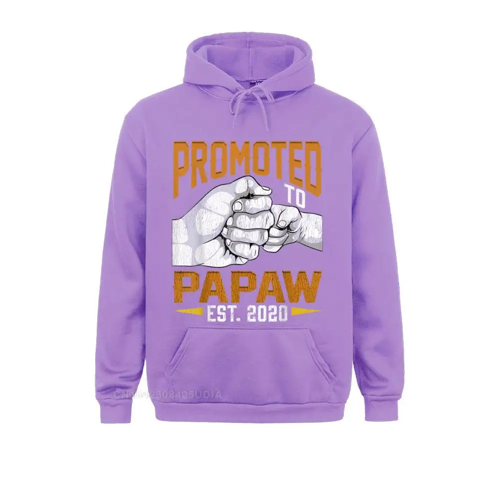 Mens Promoted To Papaw Est Fathers Day Gift New Papaw Hoodie Sweatshirts For Men Casual Hoodies Long Sleeve Fitted Sportswears