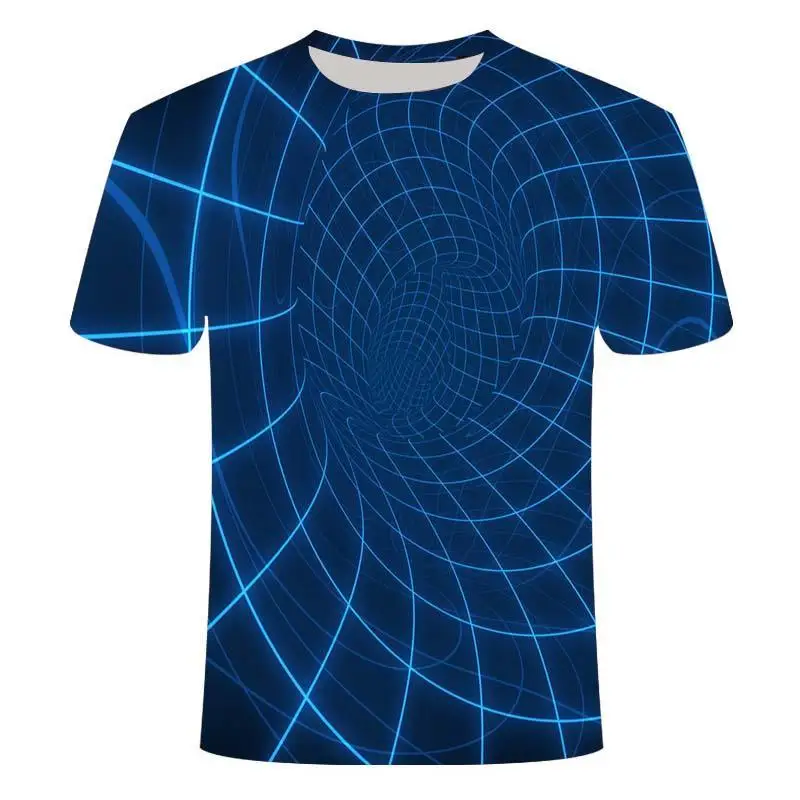 Summer Fashion Space Abstract Graphic t shirts 3D Print Interesting Formula Pattern Men\'s t-shirt New Casual Cool Style T-shirt