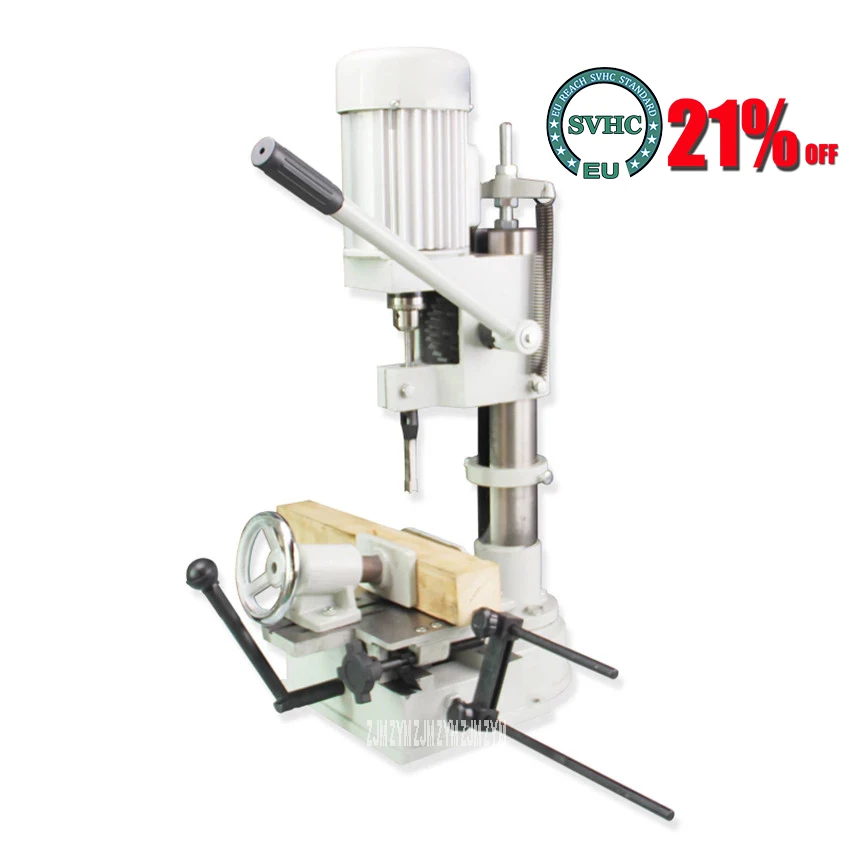 MK361A Tenoner Hộ Gia Đình Lỗ Vuông Mortising Máy Bào Gỗ Tenon Máy Teuoning Machiner Nhỏ Băng Ghế Dự Bị Dụng Cụ Khoan