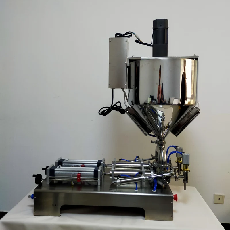 High Quality Stainless Steel Double Head Liquid Filling Machine Pneumatic Beer Beverage Liquid Filling Machine Automatic Quantit