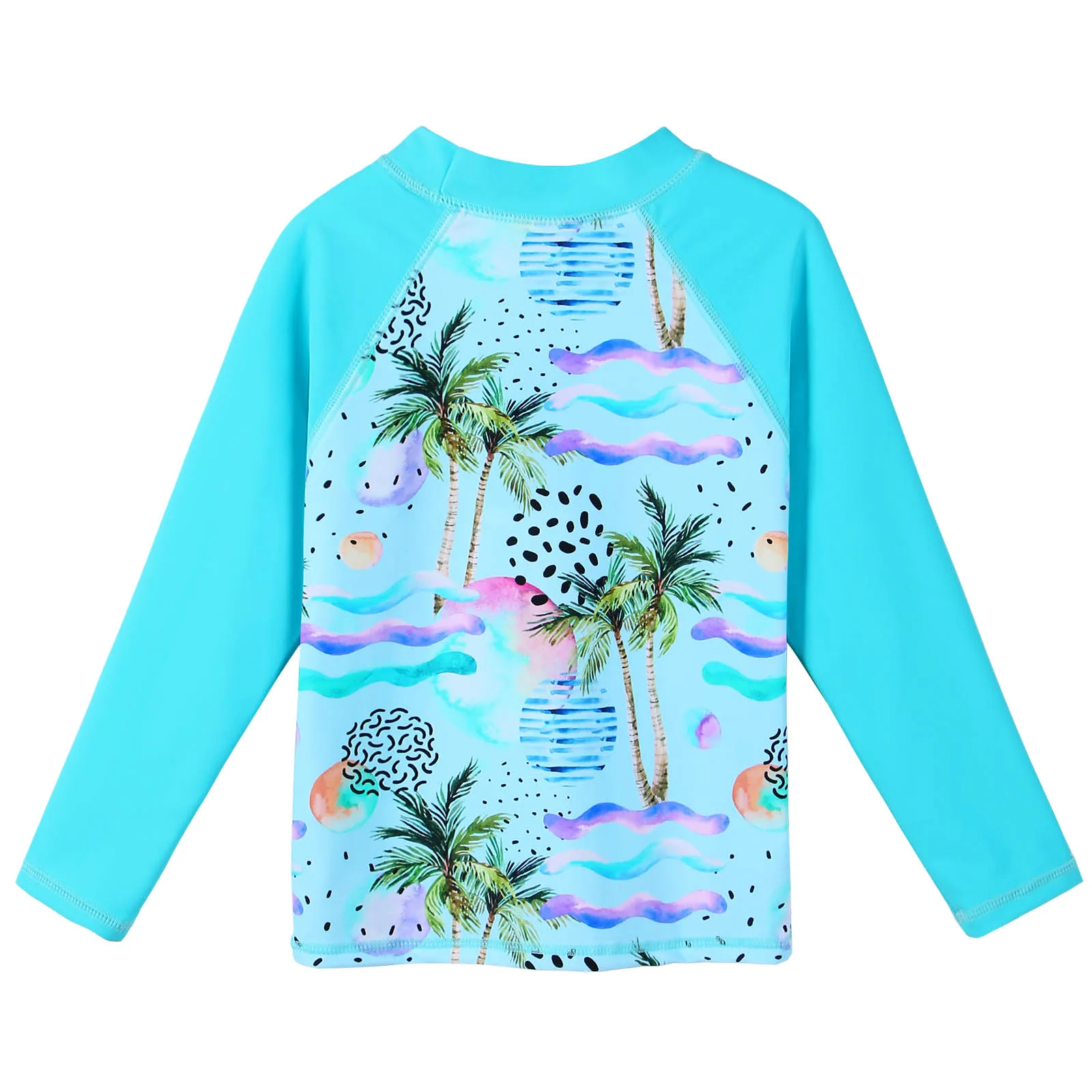 Costumi da bagno a maniche lunghe a due pezzi per bambina BAOHULU UPF 50 UV protezione solare Rash Guard Kids 2021 nuovo costume da bagno di Design