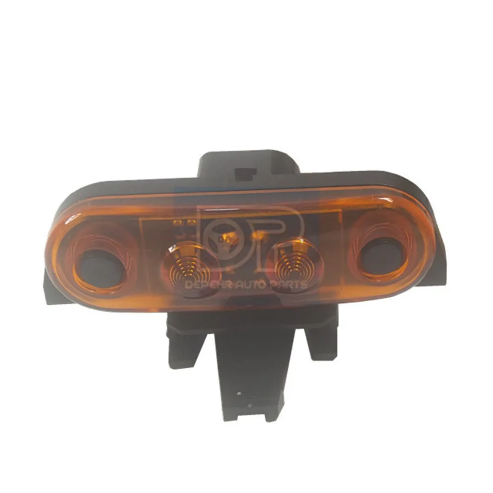 21087346 24V 2LEDS One Piece Orange Side Marker Light Top Position Lamp For Volvo FH FM FMX NH