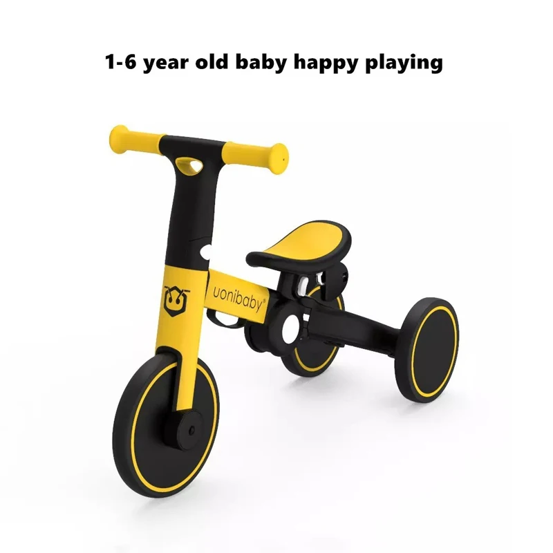 5 in 1 New style Multifunction Child Tricycle Children\'s Balance Bike Kids For Bicycle  stroller Toddler Scooter 1-5 years old