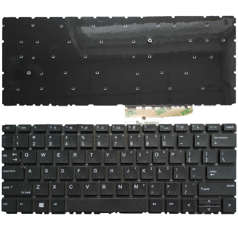 

NEW US English Laptop keyboard for HP Probook 430 G6 435 G6 no frame