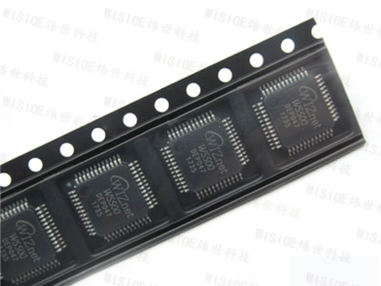 Чип W5500 IC Ethernet оборудование TCPIP протокол стек LQFP48