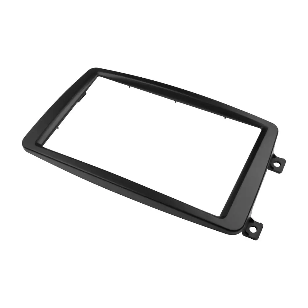 Double Din Stereo Panel for Benz C CLASS W203 Fascia Radio DVD Dash Mounting Installation Trim Kit Face Frame