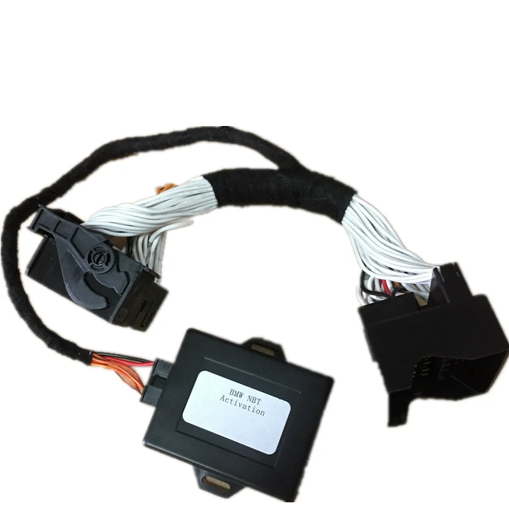 Plug and play for BMW F10 F20 F30 F25 NBT EVO retrofit navi adapter emulator touch