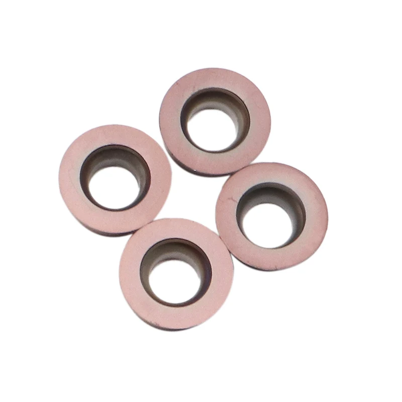 RPMT1003MOE VP15TF Carbide Chèn 100 Chiếc RPMT 1003MOE Lưỡi Dao Biến Dụng Cụ Xay Cắt Kim Loại CNC Tiện Dụng Cụ Phụ Kiện