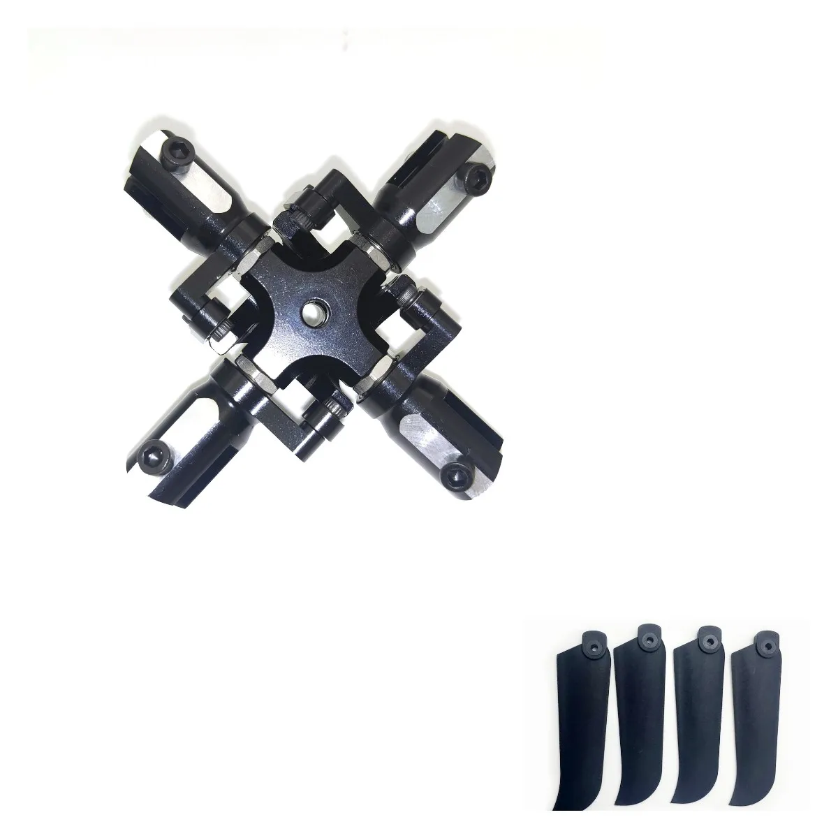 

4mm Tail Shaft RC Align 500 PRO/L helicopter 4-Blades tail Rotor Grip 5mm with tail blade