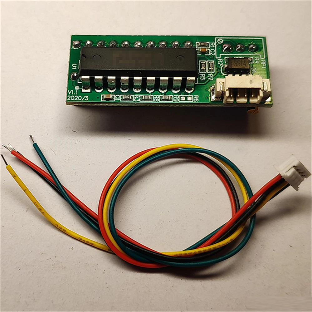 Mini amplificatore di potenza a 10 segmenti indicatore di melodia musicale livello di visualizzazione a LED dc 9v-12v
