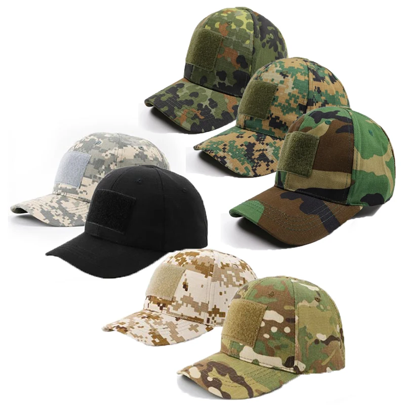 8-14 Yrs Kids Chirdren Outdoor Army Airsoft Combat Assault Baseball Cap Tactical Hiking CS Child Camouflage Cap Kid Boy Girl Cap