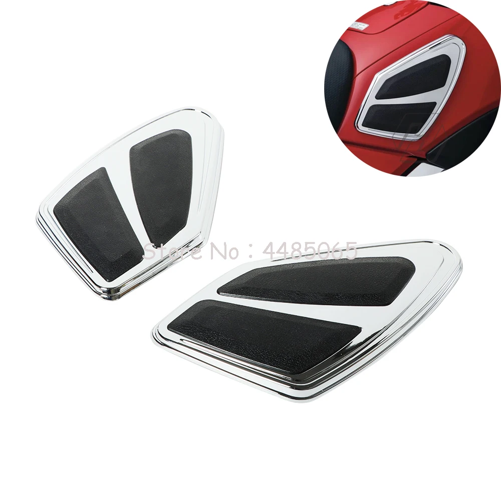 

Chrome Motorcycle Knee Panel Fairing Side Cover Case for Honda Goldwing GL1800 GL 1800 F6B 2012-2017