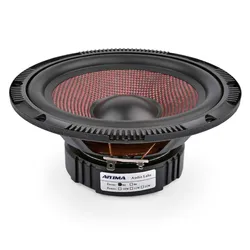 AIYIMA 6.5 Inch Audio Car Midrange Bass Speakers 4 8 Ohm 60 W High Power Glass Fiber Music Woofer Loudspeaker DIY Sound System