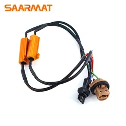 50W Car Resistor Canbus BA15S 1156 1157 PY21W 7443 7440 LED Light Error Free Load Resistor Warning Canceller Decoder Accessorie