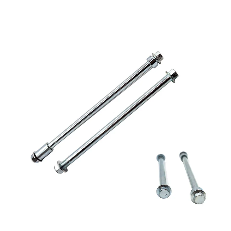 Motorcycle off-road vehicle electric  gaosai 10 / 12  15mm rear flat fork front and  axle bearing rod hub middle sha