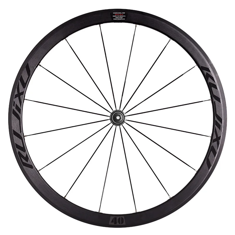 

700c RUJIXU Road bikewheelset depth 30/40/50mm rim brake wheels bicycle Straight pull the spokes V/C brake disc brake