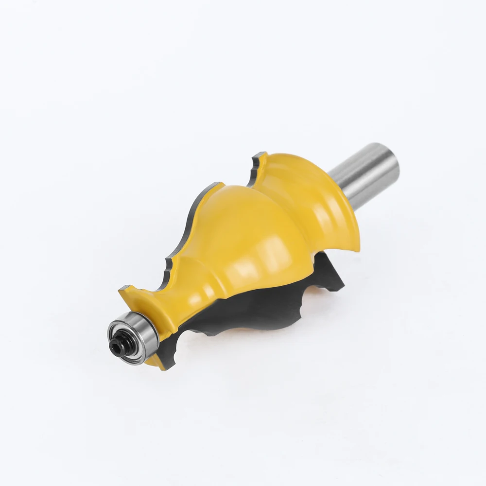 1pc 12mm 12.7mm 1/2 Inch Shank Large Picture Frame Molding Router Bit Line Woodworking Mold Milling Cutter For Wood MC03107