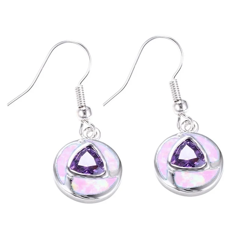 2025 Fashion Rhinestones Zircon Earrings for Women Accessories Wedding Jewelry Girl Gift Trendy Geometric Pendant Earrings