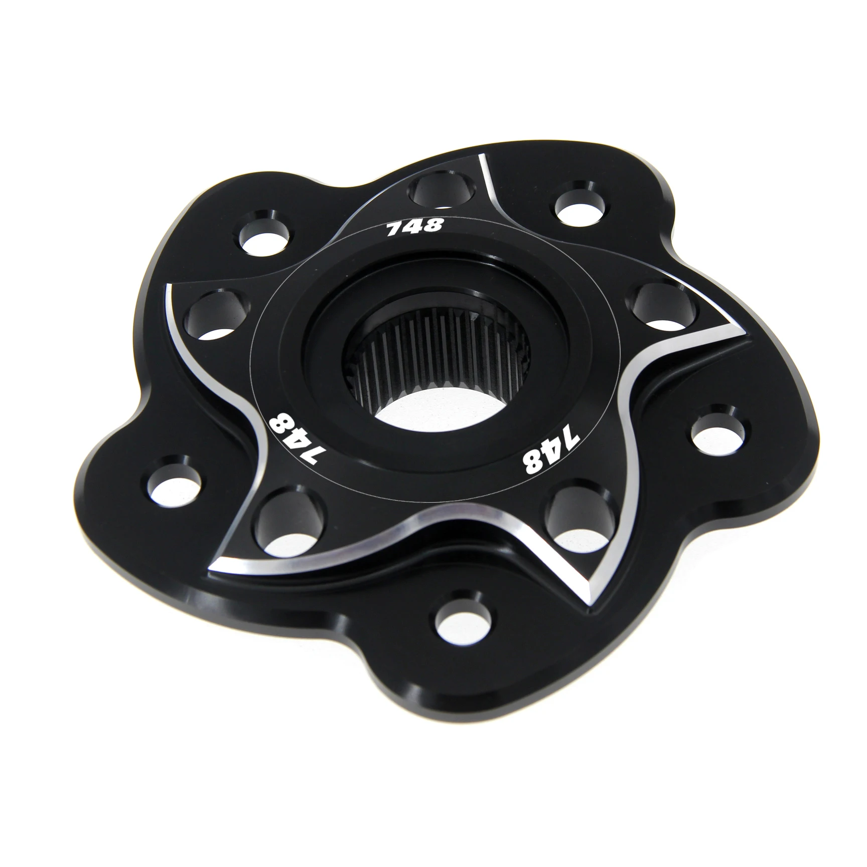 RiderJacky® CNC Motorcycle Rear Sprocket Hub Carrier Cover For Ducati 748 All Years