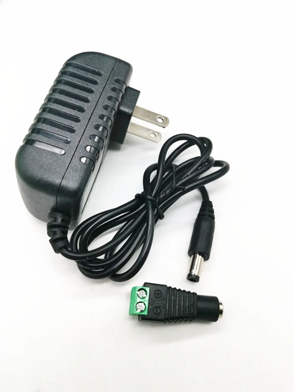 1PCS 24V1A New AC 100V-240V Converter Adapter DC 24V 1A 1000mA Power Supply EU US Plug DC 5.5mm x 2.5mm