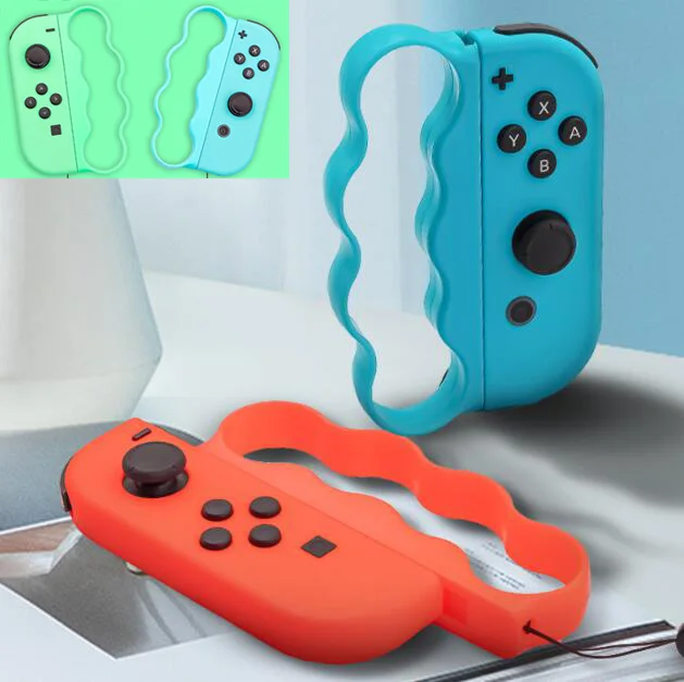 

Кронштейн Joycon, держатель ремешка на запястье, ручной захват для контроллера Nintendo Switch NS Joy-Con, чехол для фитнес-бокса, игры