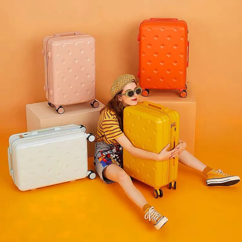 Hot!New Women Fashion rolling suitcase with universal wheel Men trolley luggage 20 22 24 26 inch boarding box mala travel bag