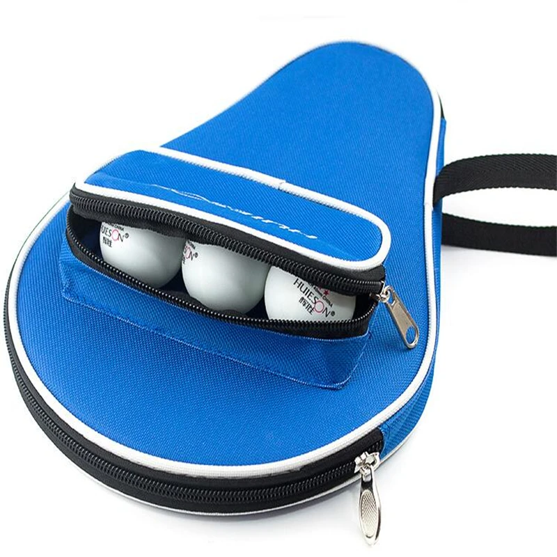 Professional New Table Tennis Rackets Bat Bag Oxford Ping Pong Case With Balls Bag Sports Accessories 30x20cm