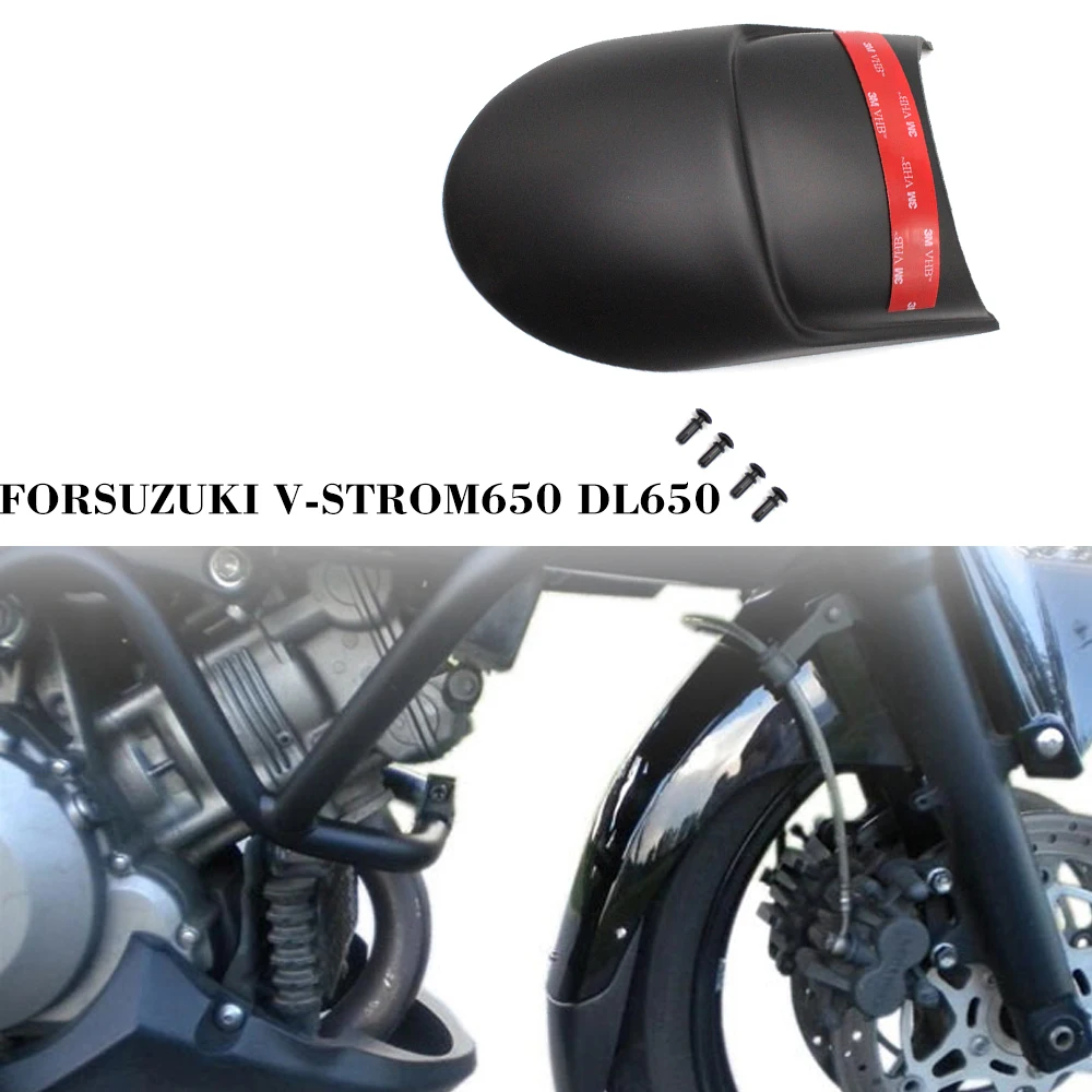 Motorcycle Front Fender Mudguard Splash Guard Rear Extender Extension For SUZUKI DL650 V-strom DL 650 XT 650XT Vstrom Vstrom650