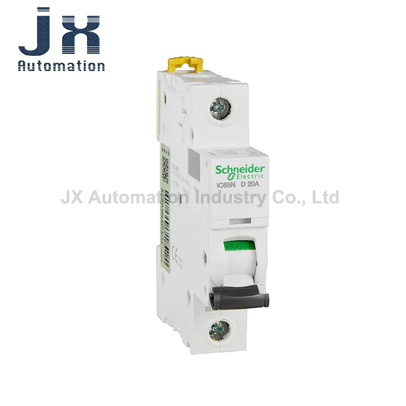 100% disyuntor en miniatura Original IC65N 1P tipo C interruptor doméstico protección al vacío 20A 63A