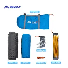 Lightweight Aluminum 2 Person Tent #6