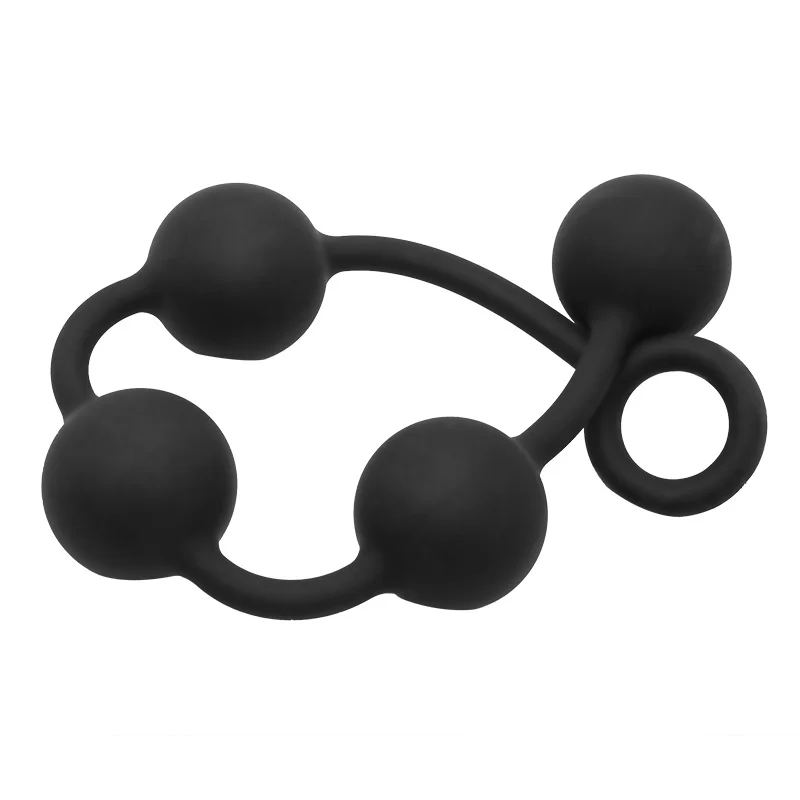 4 Balls Silicone Big Anal Beads Ball Butt Plug Adults Erotic Sex Toys for Women Anus Masturbator Dilatodor Prostate Massager