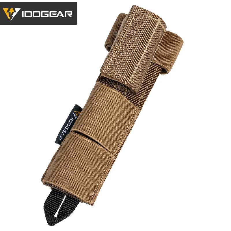 IDOGEAR Tactical Radio Antenna System Relocation MOLLE Pouch Holder For PRC152 PRC148 MBITR 3565