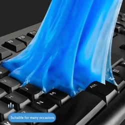 Car Gel Cleaner Keyboard Auto Interior Dashboard Air Vent Cleaning Wash Mud Mobile Computer Gap Dust Dirt Remove Soft Glue Slime