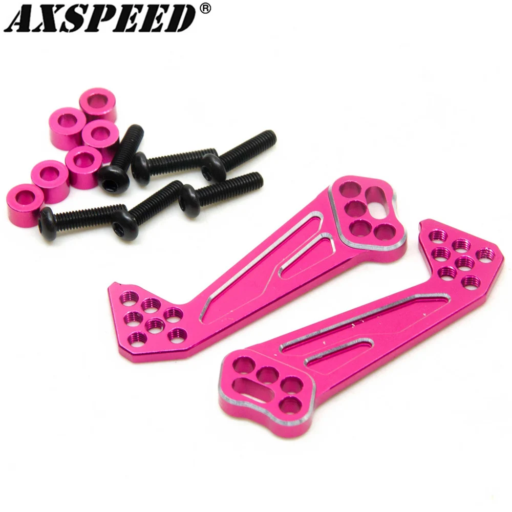 AXSPEED Front Single Damper Mixing Mounting EP Aluminum Battery Tray for Sakura D4 AWD RWD 1/10 RC Drift Racing Car Parts