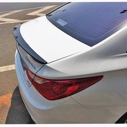 For Hyundai Sonata Spoiler 2011 2012 2013 Car Tail Wing Decoration High QualityABS Plastic Unpainted Primer Rear Trunk Spoiler