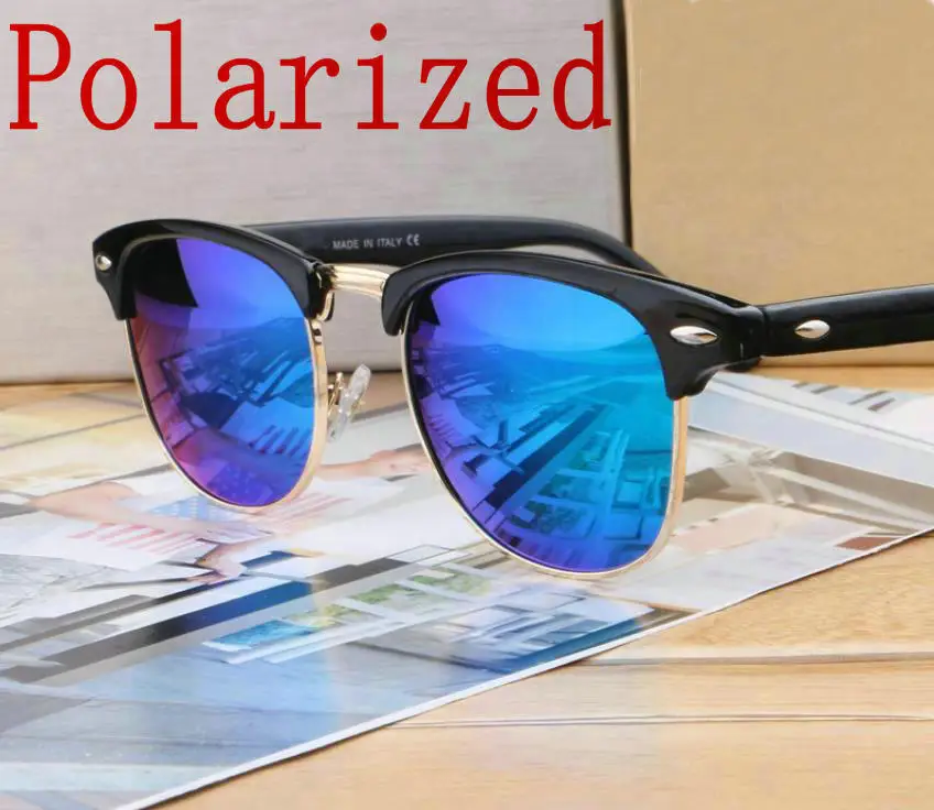 

Polarized Sunglasses Men Women 3016 Brand Design Eye Sun Glasses Women Semi Rimless Classic Men Sunglasses Oculos De Sol UV400