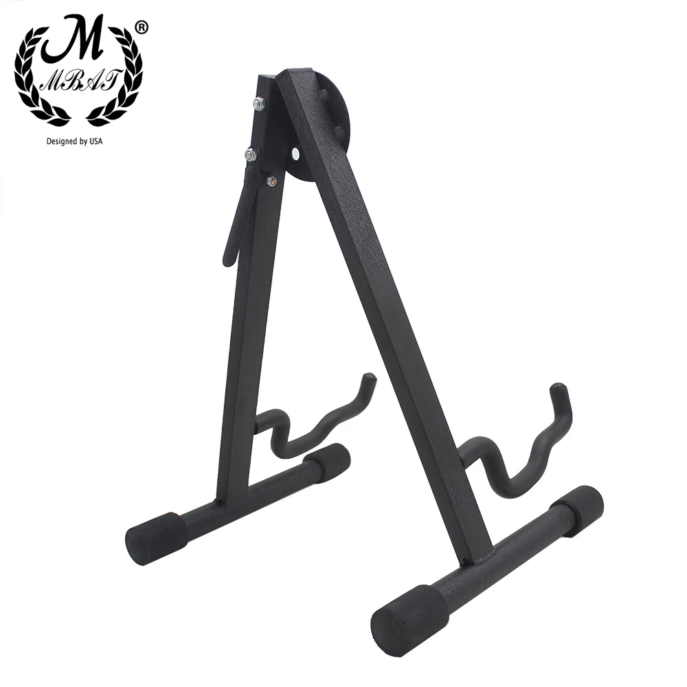 M MBAT Fold-able Cello Tripod Black Stand String Instrument Accessories Lightweight Portable Bracket Metal Holder Music Display